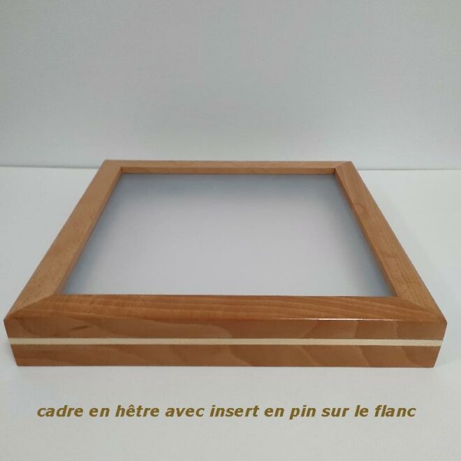 Cadre seul en bois massif